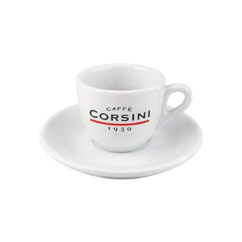 Ceașcă din porțelan pentru espresso Caffè Corsini cu farfurioară